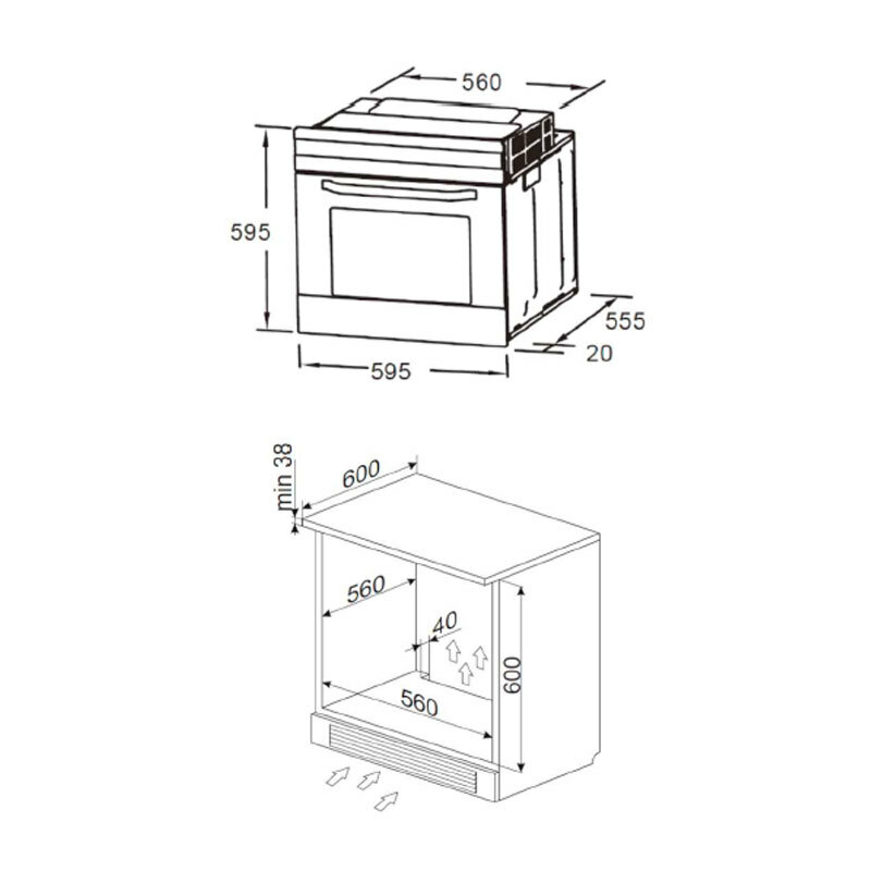 Horno Fagor 8H740BX Inox (1)