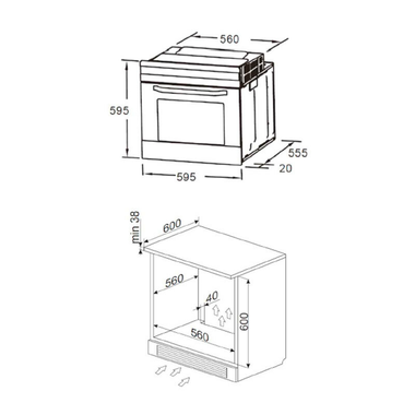 Horno Fagor 8H740BX Inox (1)
