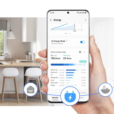 Frigorífico Combi Samsung RB38C605CWW/EF Blanco (6)