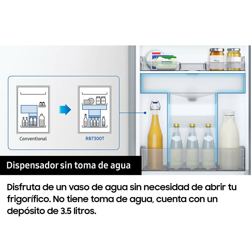 Frigorífico Combi Samsung RB34C632DSA/EF Inox (3)