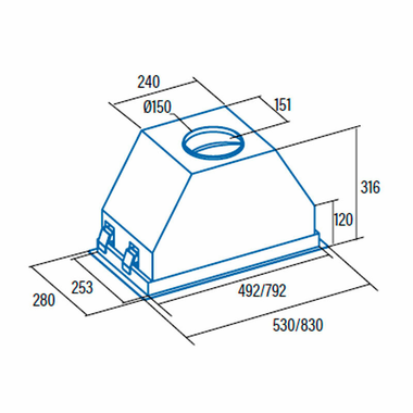 Grupo Filtrante Cata GCX 53 Gris (1)