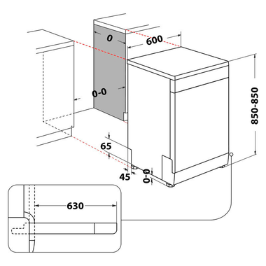 Lavavajillas Whirpool W7F HS41 X 60cm (1)
