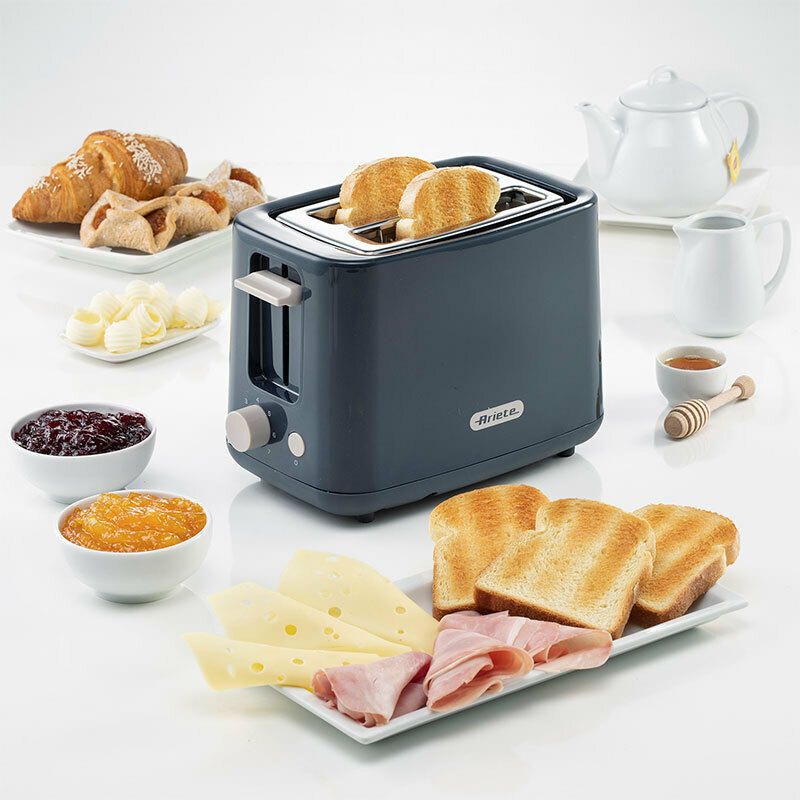 Tostador Ariete Breakfast 2 Ranuras Grafito (2)