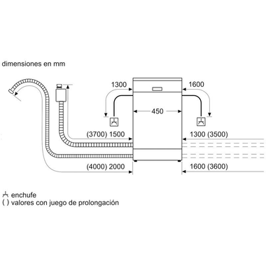 Lavavajillas Balay 3VN4030IA 45 cm (1)