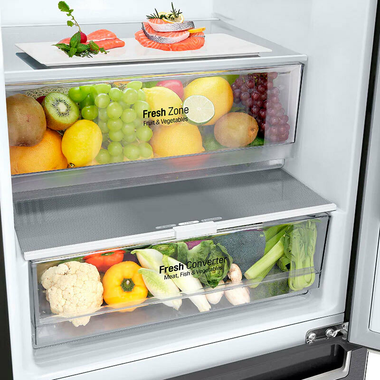 Frigorífico combi LG GBP62DSNGN Inox (4)