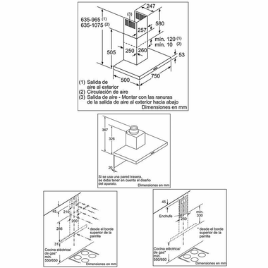 Campana decorativa Bosch DWB77IM50 Inox (1)