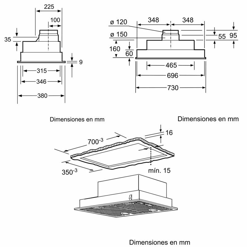 Grupo filtrante Bosch DHL755BL Gris (1)