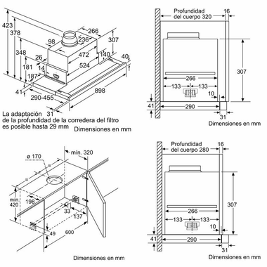 Campana extraible Siemens LI99SA684 Inox (1)