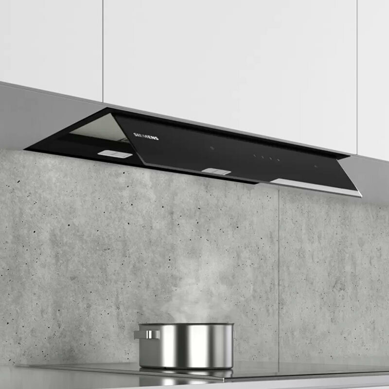 Campana integrable Siemens LJ67BAM60 60 cm Negro (4)