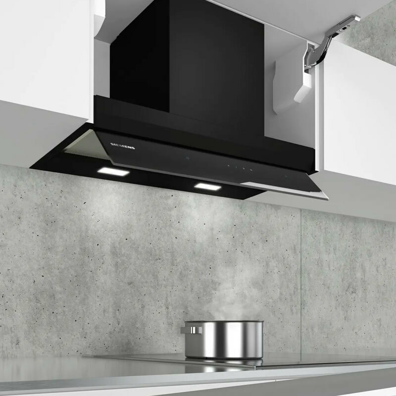 Campana integrable Siemens LJ67BAM60 60 cm Negro (5)