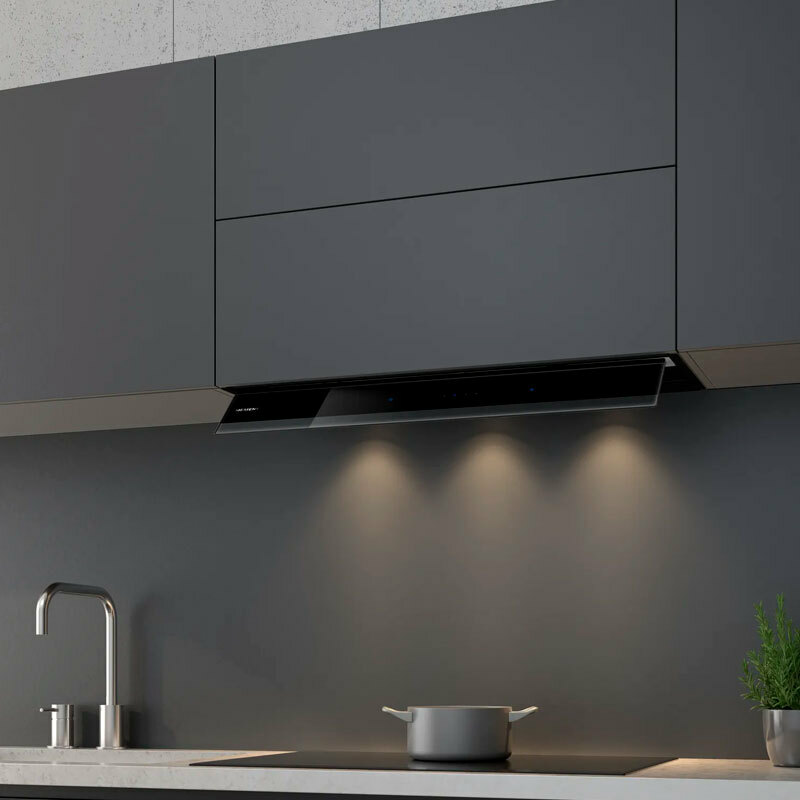 Campana integrable Siemens LJ67BAM60 60 cm Negro (8)