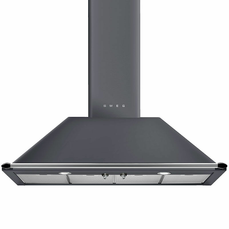 Campana decorativa Smeg KT110GRE Gris