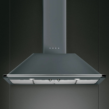 Campana decorativa Smeg KT110GRE Gris (2)