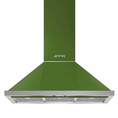 Campana decorativa Smeg KPF9OG Verde