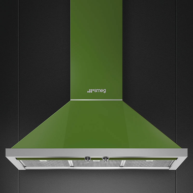 Campana decorativa Smeg KPF9OG Verde (2)