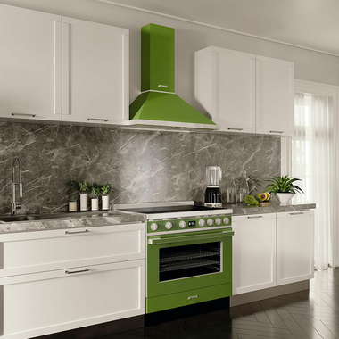 Campana decorativa Smeg KPF9OG Verde (3)