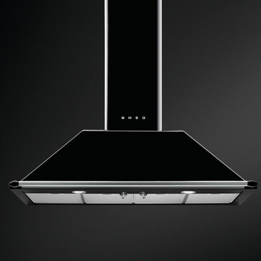 Campana decorativa Smeg KT110BLE Negra (2)