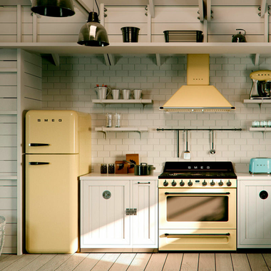 Campana decorativa Smeg KT90PE Crema (3)