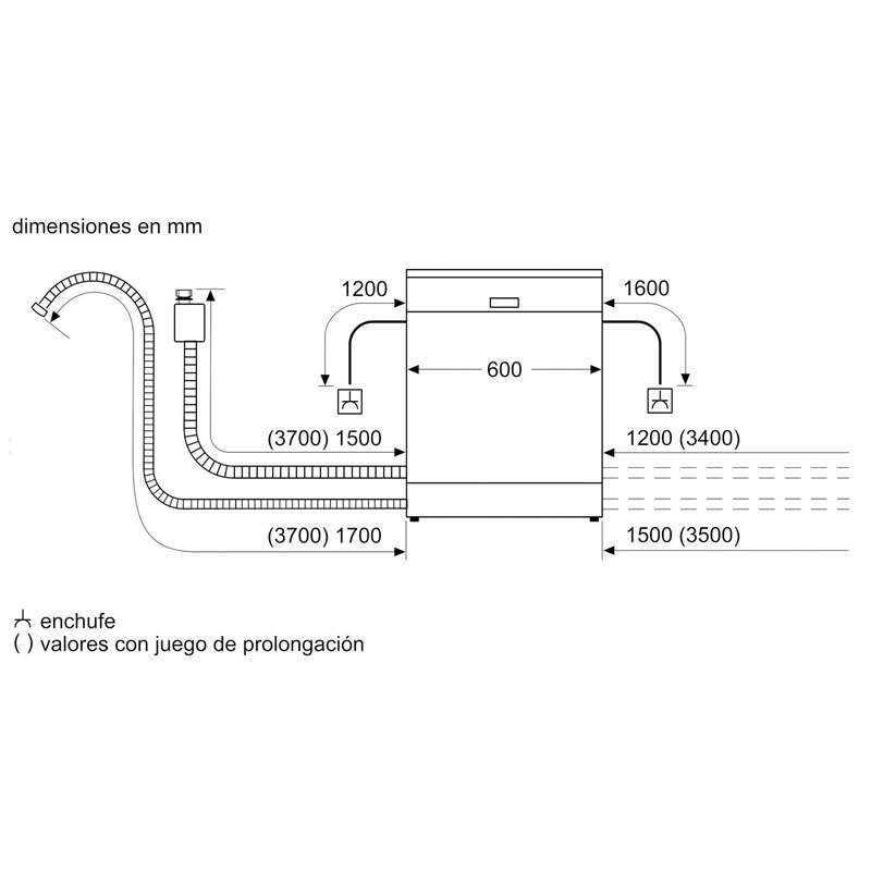 Lavavajillas Siemens SN23EI03KE 60 cm (1)