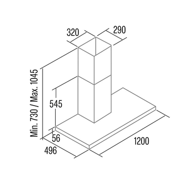 Campana Decorativa Sygma 12010X Inox (1)