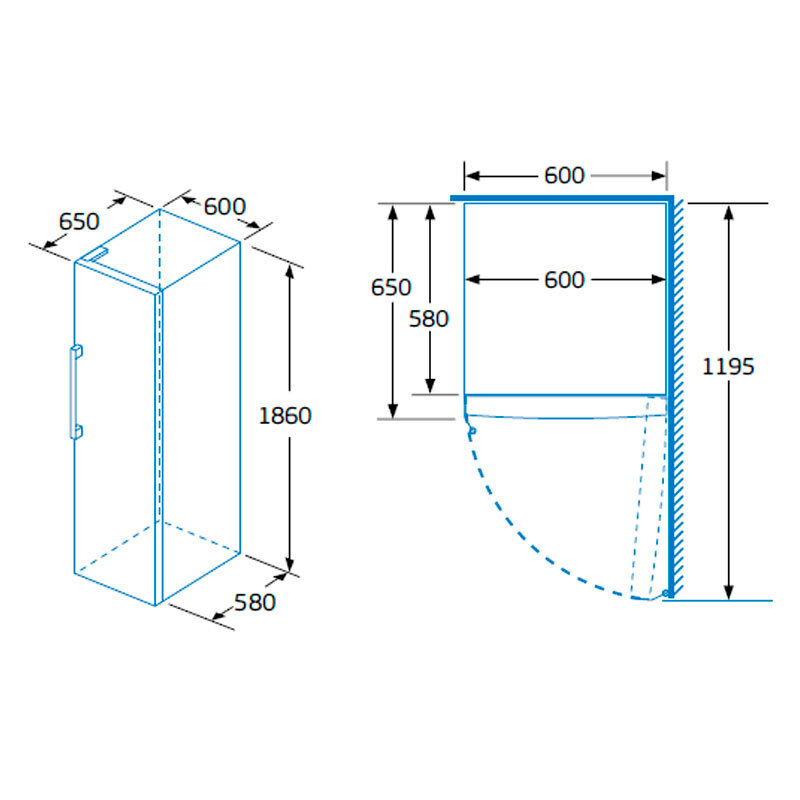 Congelador Balay 3GFE568XE Inox (1)