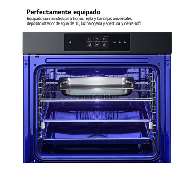 Horno LG WSED7665B Cristal Negro (4)