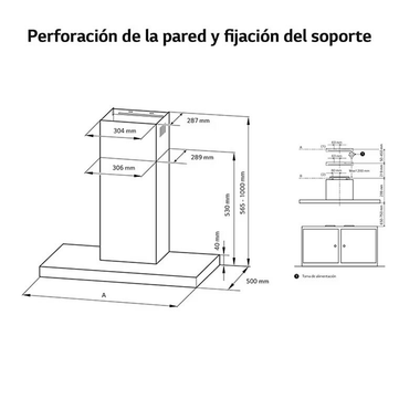 Campana decorativa LG HCEZ2426S Inox (1)