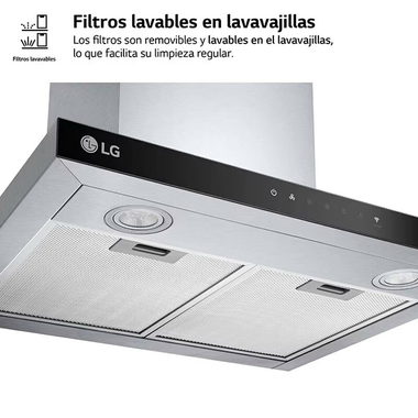 Campana decorativa LG HCEZ2426S Inox (5)