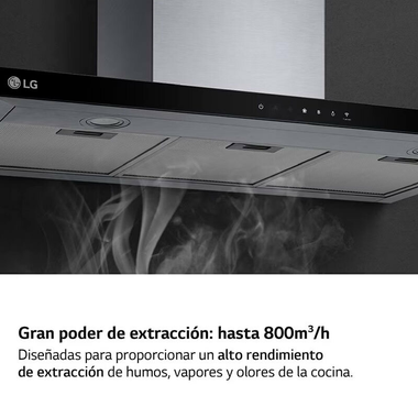 Campana decorativa LG HCEZ3626S Inox (4)