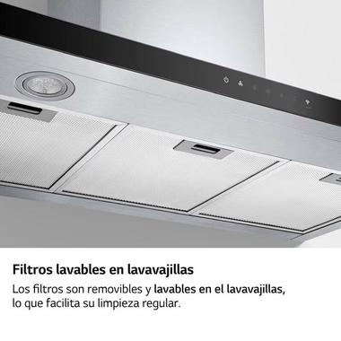 Campana decorativa LG HCEZ3626S Inox (5)
