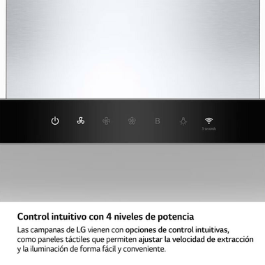 Campana decorativa LG HCEZ3626S Inox (6)