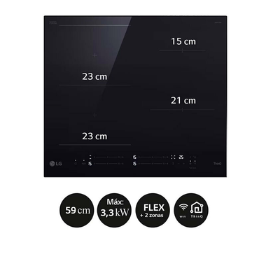 Placa Inducción LG CBIZ2437B 52 cm (4)