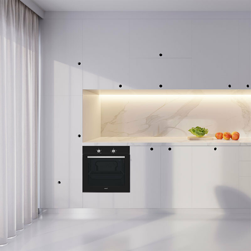 Horno Cata SES6004BK Cristal Negro (2)