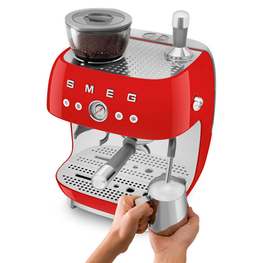 Cafetera Expresso Smeg EGF03RDEU Rojo (4)