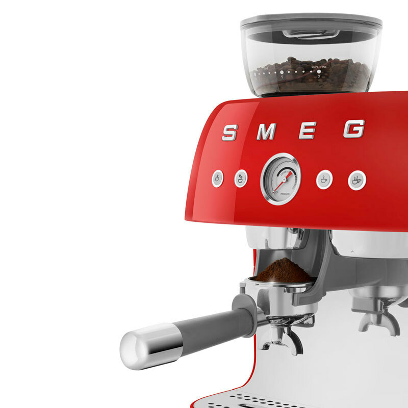 Cafetera Expresso Smeg EGF03RDEU Rojo (5)