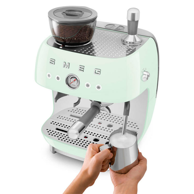 Cafetera Expresso Smeg EGF03PGEU Verde (4)