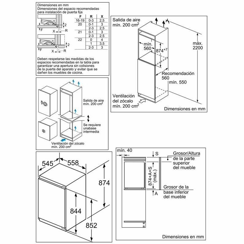 Congelador vertical integrable Siemens GI21VAFE0 (1)