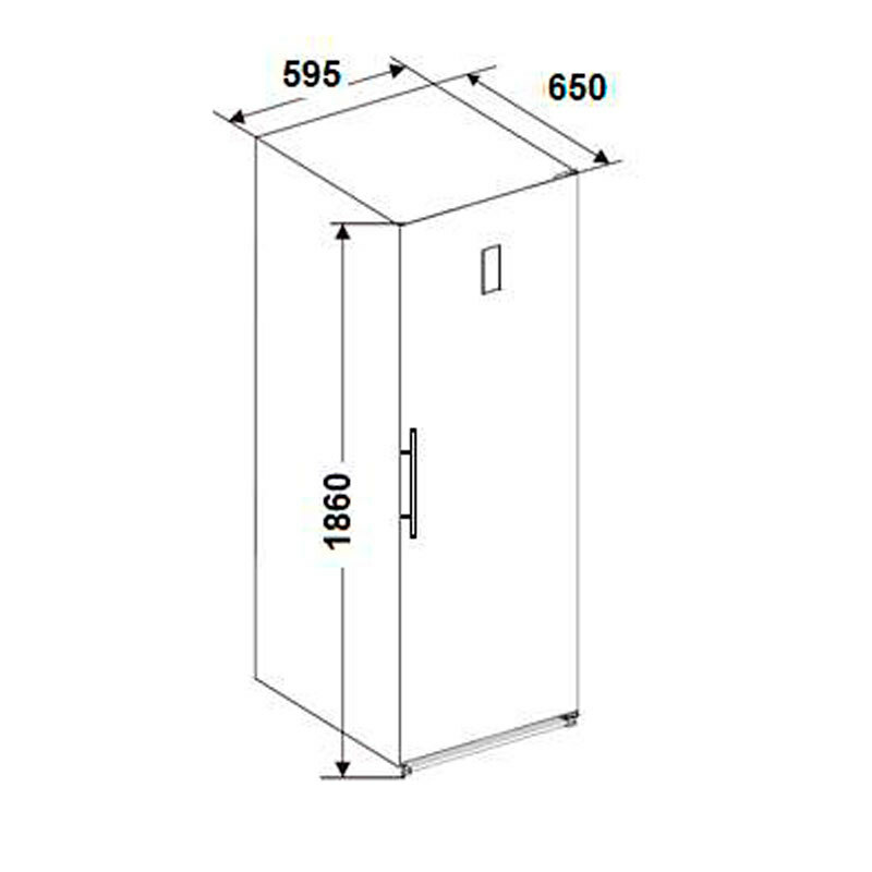 Congelador Fagor 3ZFK1875 Blanco (1)