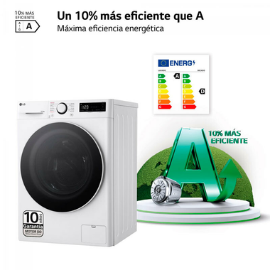 Lavasecadora LG F4DR6010A0W 10Kg (6)