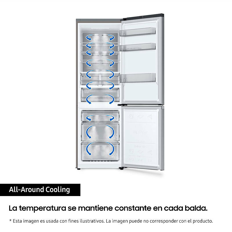 Frigorífico Combi Samsung RB38C600CS9/EF Inox (5)