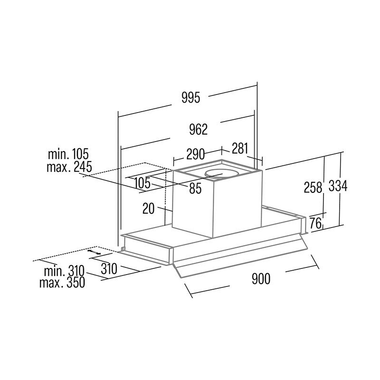 Campana decorativa Cata CoronaX100B (1)