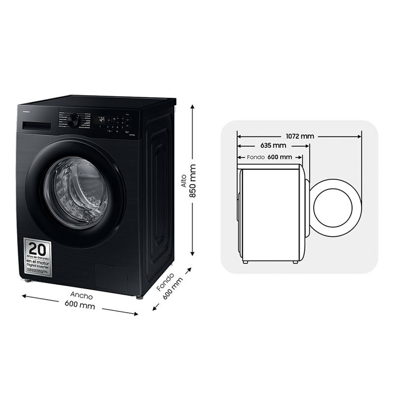 Lavadora Samsung WW80CGC04DABEC 8Kg (1)