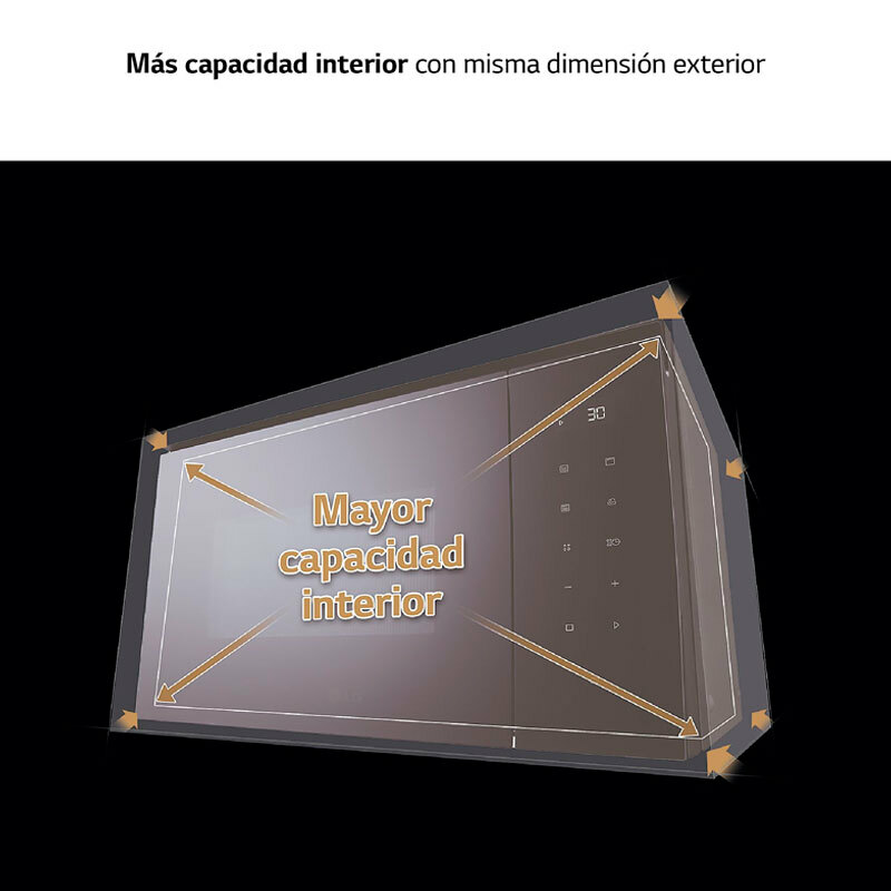 Microondas LG MGBZ2593F Negro (7)