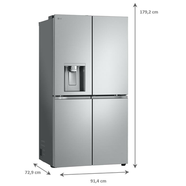 Frigorífico Americano LG GML960PYBE Inox (1)