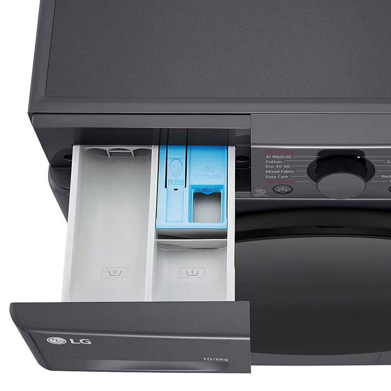 Lavasecadora LG F4DR6010AGM 10Kg Negro (4)