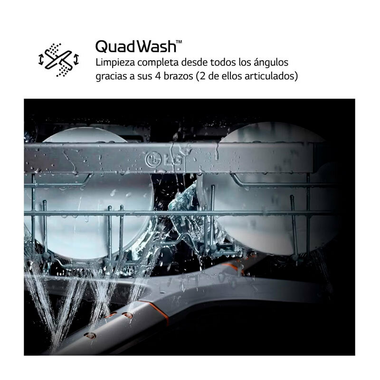 Lavavajillas LG DF355FW 60 cm Blanco (8)