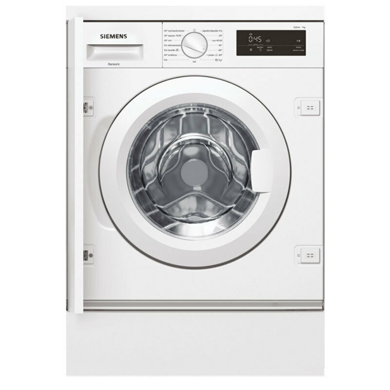 Lavadora integrable Siemens WI12W326ES 7Kg