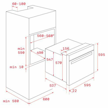 Horno Teka HRB 6300 VN Vainilla (1)