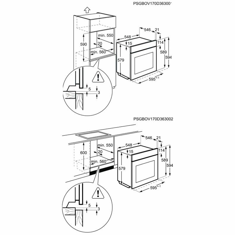 Horno AEG BEK435120W Blanco (1)