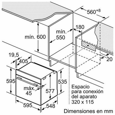 Horno Bosch HBG635NS1 Inox (1)